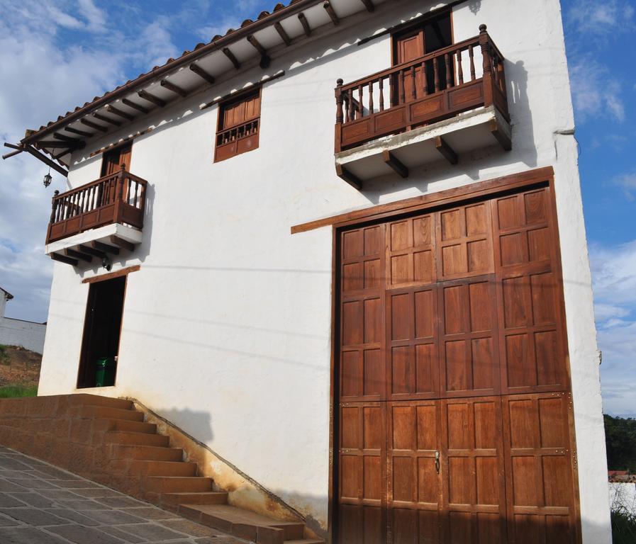 Hospedaje Donde Lorenzo Barichara Exteriér fotografie